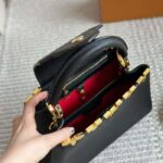 Louis Vuitton LV Women Capucines BB Black Taurillon Leather Cowhide M23263 - Image 6