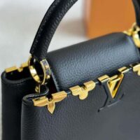 Louis Vuitton LV Women Capucines BB Black Taurillon Leather Cowhide M23263′ (7)