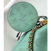 Louis Vuitton LV Women Flight Mode Bella Mineral Blue Perforated Mahina Calfskin M25147 (8)