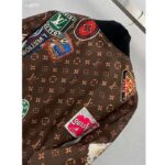 Louis Vuitton LV Women Flight Mode Monogram Jacquard Jacket Polyamide Elastane Multicolor Brown - immagine 4