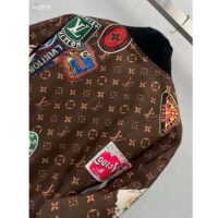 Louis Vuitton LV Women Flight Mode Monogram Jacquard Jacket Polyamide Elastane Multicolor Brown (10)