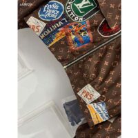 Louis Vuitton LV Women Flight Mode Monogram Jacquard Jacket Polyamide Elastane Multicolor Brown (10)