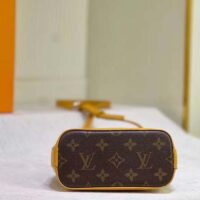 Louis Vuitton LV Women Nano Alma Brown Monogram Coated Canvas M82717 (11)