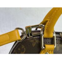 Louis Vuitton LV Women Nano Alma Brown Monogram Coated Canvas M82717 (11)