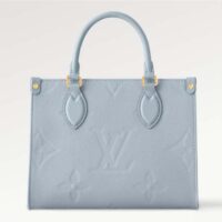 Louis Vuitton LV Women OnTheGo PM​ Blue Hour Embossed Grained Cowhide Leather (9)