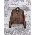 Louis Vuitton LV Men Reversible Elysee Palace Bomber Jacket Brown Double Sided - Image 10