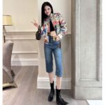 Louis Vuitton LV Women Reversible Elysee Palace Bomber Jacket Brown Double Sided - immagine 13