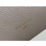 Louis Vuitton LV Women Side Trunk MM Handbag Taupe Grained Calf Leather M25072 - Image 7