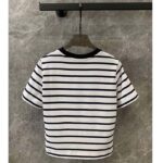 Louis Vuitton LV Men Striped Anchor Crop Top Cotton Deep Marine 1AFMTJ - Image 3