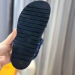 Louis Vuitton LV Women Sunset Flat Comfort Sandal Navy Blue Nylon 1ACTWB - Image 8