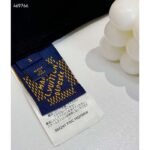 Louis Vuitton Women LV Embroidered Cotton T-Shirt Regular Fit Black 1AFQ67 - Bild 10