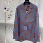 Louis Vuitton Men LV Long-Sleeved Damier Silk Pyjama Shirt Pyjama Fit 1AFJD0 - immagine 2