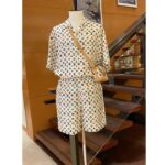 Louis Vuitton Women LV Monogram Printed Silk Shorts Relaxed Fit Elasticated Waist 1AFPZE - Image 10