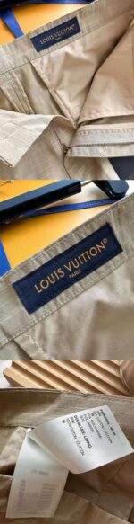 Louis Vuitton Men LV Ripstop Cargo Short Regular Fit Suede Cotton 1ABJIG - Image 10