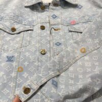 Louis Vuitton Men Monogram Denim Jacket 1AFPTF (1)