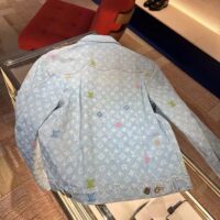 Louis Vuitton Men Monogram Denim Jacket 1AFPTF (1)