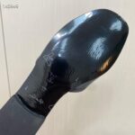 Louis Vuitton Unisex Capri Flat Mule Black Calf Leather LV Initials 1ACTME - Image 9