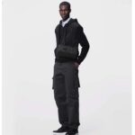 Louis Vuitton Unisex City Keepall Bag Black Aerogram Grained Calf Leather Cowhide M59255 - Image 11