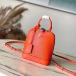 Louis Vuitton Unisex LV Alma Backpack Orange Epi Grained Cowhide Leather M25104 – Image 2
