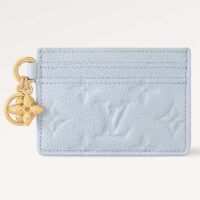 Louis Vuitton Unisex LV Charms Card Holder Olympe Blue Monogram Supple Cowhide Leather M83585 (3)