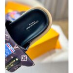 Louis Vuitton Unisex LV Flight Mode Pool Pillow Comfort Mule Cacao Brown Nylon 1ACTDU - Bild 10