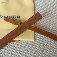 Louis Vuitton Unisex LV Iconic 20 MM Reversible Belt Monogram Dune Canvas M8495U (8)