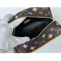 Louis Vuitton Unisex LV Locker Dopp Kit Chocolate Monogram Craggy Coated Canvas M47069 (4)