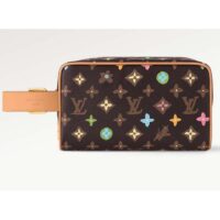 Louis Vuitton Unisex LV Locker Dopp Kit Chocolate Monogram Craggy Coated Canvas M47069 (4)