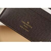 Louis Vuitton Unisex LV Multiple Wallet Chocolate Monogram Craggy Coated Canvas M83334 (2)