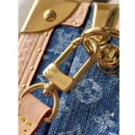 Louis Vuitton Unisex LV Petite Valise Denim Bleu S-Lock Closure M24161 - Imagen 7