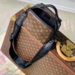 Louis Vuitton Unisex LV Quest Messenger Monogram Macassar Coated Canvas Cowhide-Leather M46973 - Imagen 6