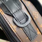 Louis Vuitton Unisex LV Quest Messenger Monogram Macassar Coated Canvas Cowhide-Leather M46973 - Imagen 8