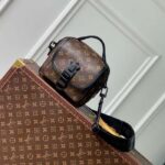Louis Vuitton Unisex LV Quest Messenger Monogram Macassar Coated Canvas Cowhide-Leather M46973 - Imagen 2