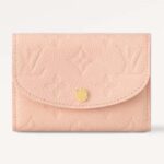 Louis Vuitton Unisex LV Rosalie Coin Purse Chamallow Pink Monogram Coated Canvas M82928