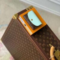 Louis Vuitton Unisex LV Rosalie Coin Purse Spring Green Monogram Coated Canvas M83582 (3)