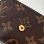 Louis Vuitton Unisex LV Rosalie Coin Purse Spring Green Monogram Coated Canvas M83582 - Image 8