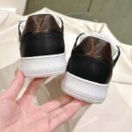 Louis Vuitton Unisex LV Stadium Sneaker Black Monogram-Debossed Calf Leather 1ACUJ3 - immagine 9