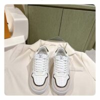 Louis Vuitton Unisex LV Stadium Sneaker White Monogram-Debossed Calf Leather 1ACUIN (4)