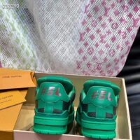 Louis Vuitton Unisex LV Trainer Sneaker Green Damier Calf Leather 1ACN5D (10)