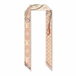 Louis Vuitton Unisex LV Ultimate Monogram BB Bandeau Dune Silk Inkjet Print M79588