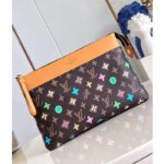 Louis Vuitton Unisex Pochette Voyage Souple Chocolate Monogram Craggy Coated Canvas M83568 - Bild 3