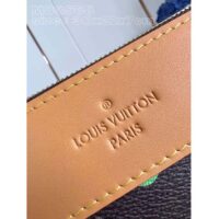 Louis Vuitton Unisex Pochette Voyage Souple Chocolate Monogram Craggy Coated Canvas M83568 (10)