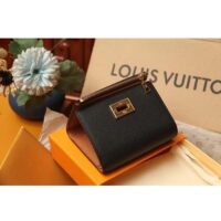 Louis Vuitton Unisex Victorine On My Side Wallet Black Calf Leather M82640 (1)