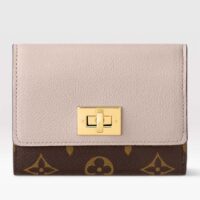 Louis Vuitton Unisex Victorine On My Side Wallet Greige Calf Leather M82398 (1)