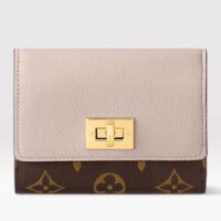 Louis Vuitton Unisex Victorine On My Side Wallet Greige Calf Leather M82398 (1)