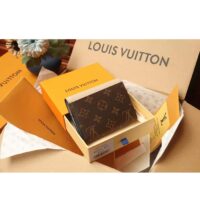 Louis Vuitton Unisex Victorine On My Side Wallet Greige Calf Leather M82398 (1)