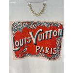 Louis Vuitton Women Flight Mode LV Travel Stamp T-Shirt Cotton White 1AFN04 – Bild 5