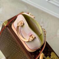 Louis Vuitton Women LV Alma BB Peach Damier Giant Coated Canvas N40516 (2)