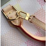 Louis Vuitton Women LV Alma BB Peach Damier Giant Coated Canvas N40516 - Imagen 9