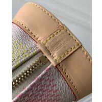 Louis Vuitton Women LV Alma BB Peach Damier Giant Coated Canvas N40516 (2)